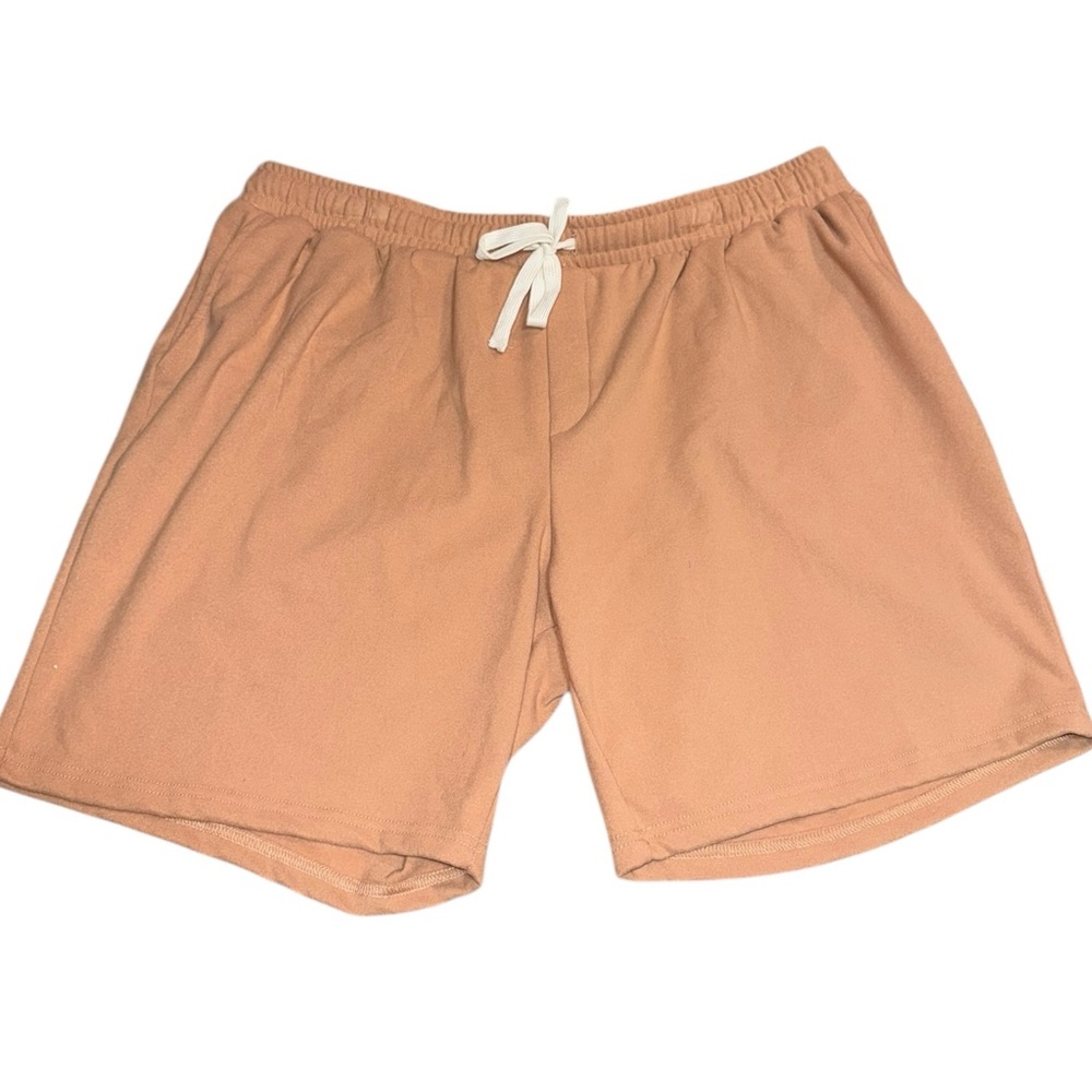 5️⃣ Massive Luxury Tan Lounge Shorts XL